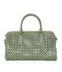 Prada Perforated Saffiano Tote, back view